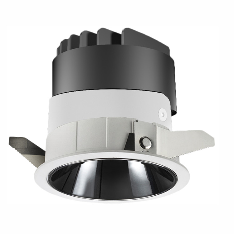 12w Short Round White IP20 3000K CE High Quality Bridgelux COB LED Down light