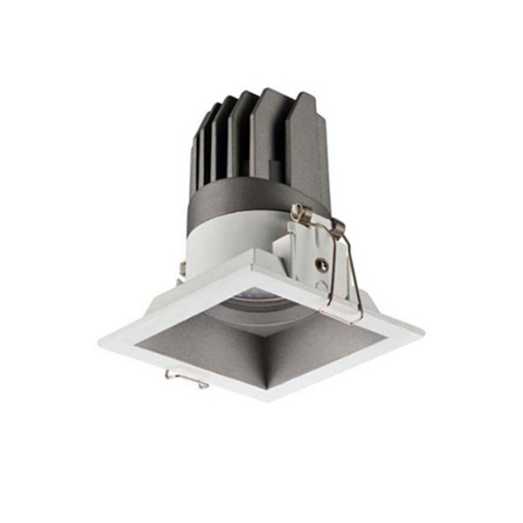 15W 3000K Anti Glare Fixed  Square LED Recessed DownLight