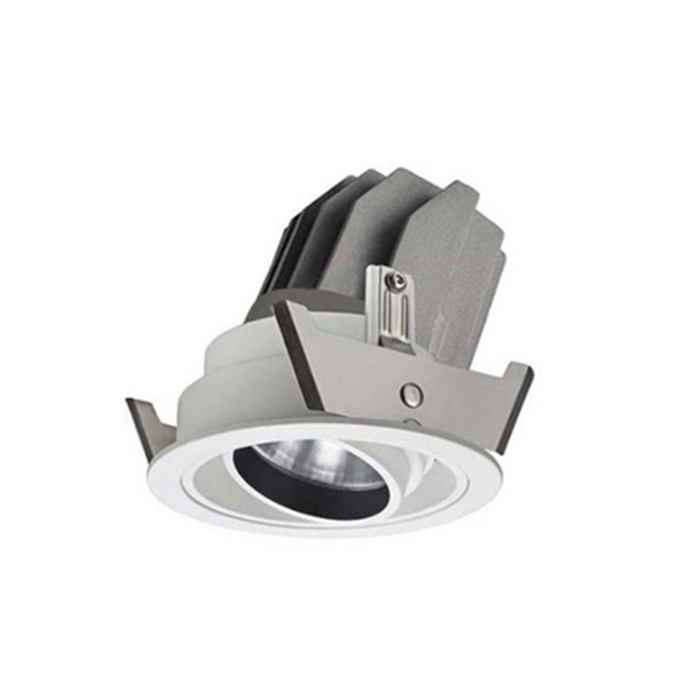 15W Anti Glare  Adjustable  Round UGR<19 LED Recessed Down Light