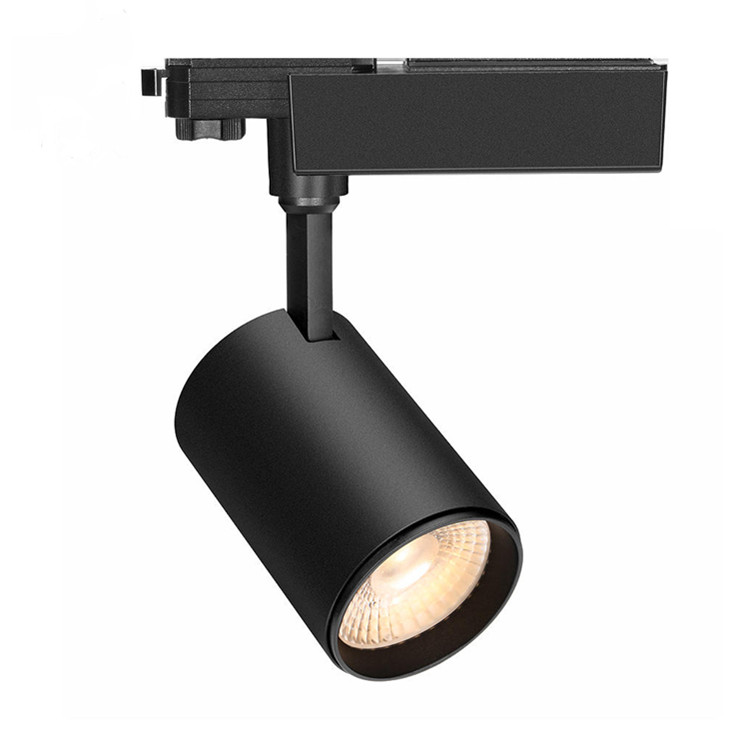 3 CCT in One Lamp 35W Philips Integrated COB LED Track Light with 105LM/W