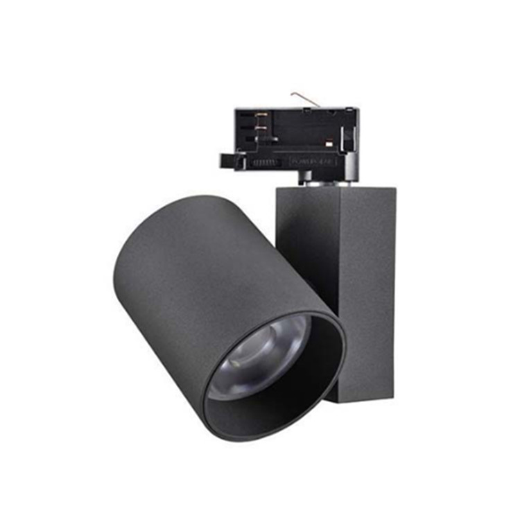30W Deep Anti Glare Cylinder LED Track Spotlights