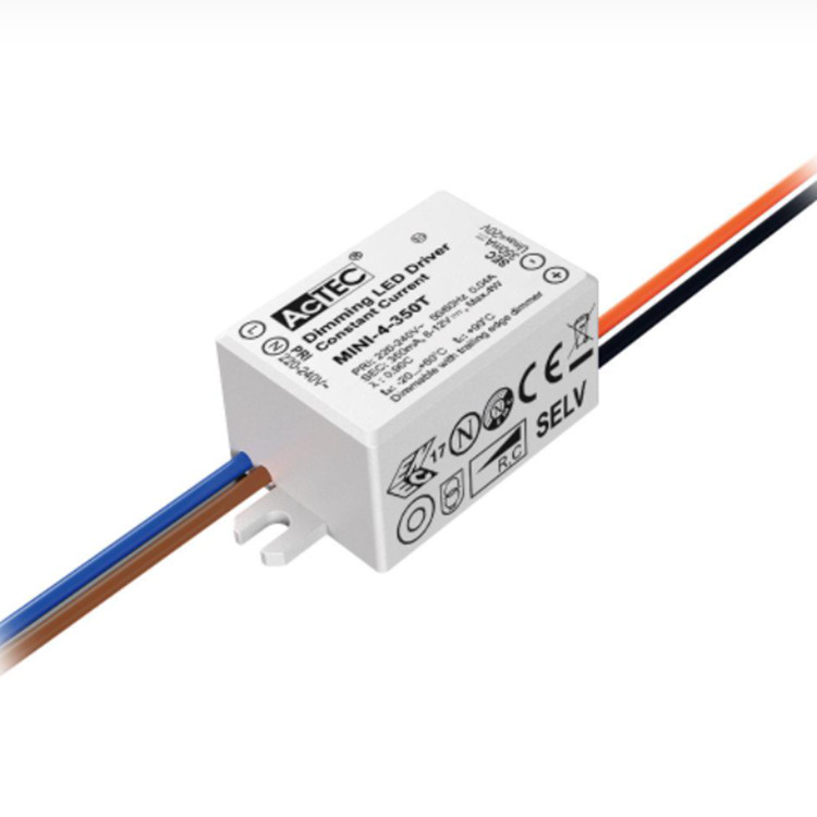 350mA 4W TRAIC Dimming LED Driver (CC)