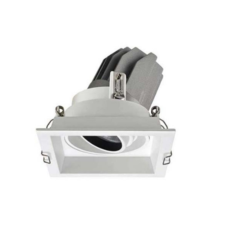 15W Anti Glare Adjustable Square Cut out 90 x 90mm LED Recessed Down Light