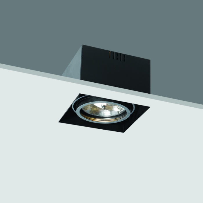 Best Selling Metal Lamp Body Recessed Anti-Glare Adjustable AR111 Downlight