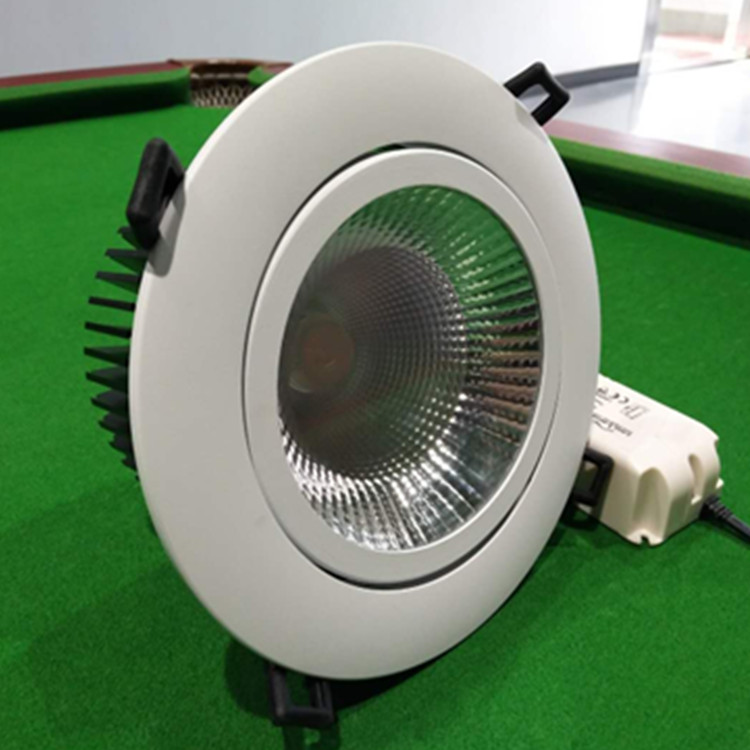China Alunimum 40W Dimmable COB LED Downlight with 5 years warranty
