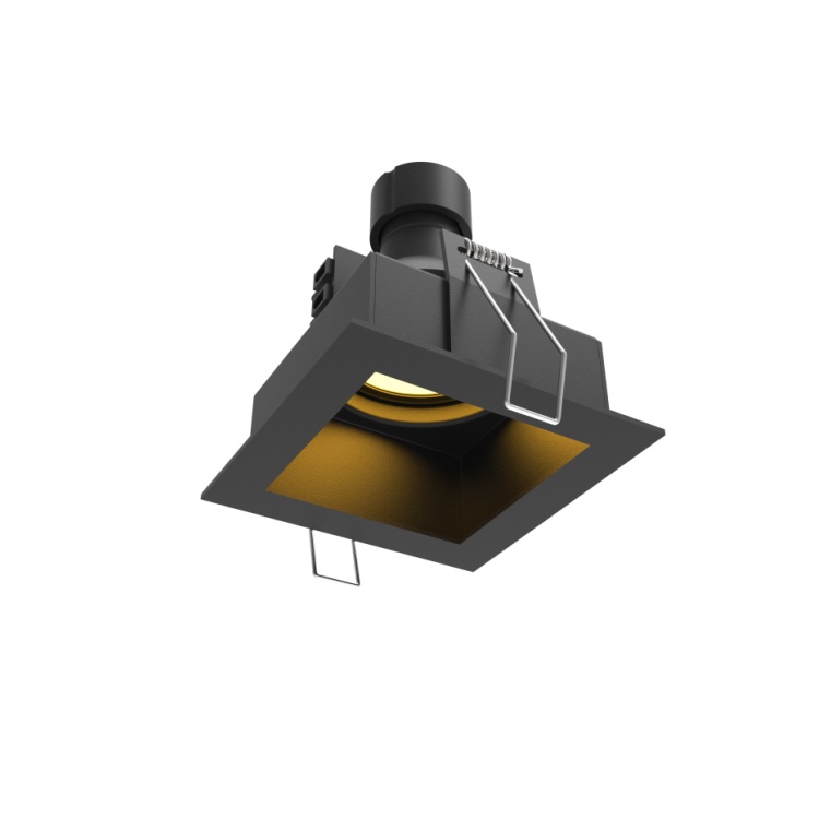 Indoor Die Casting GU10 Frame Recessed Led Down Light Fixture MR16 GU10 Downlight Shop Led Aluminum Housing
