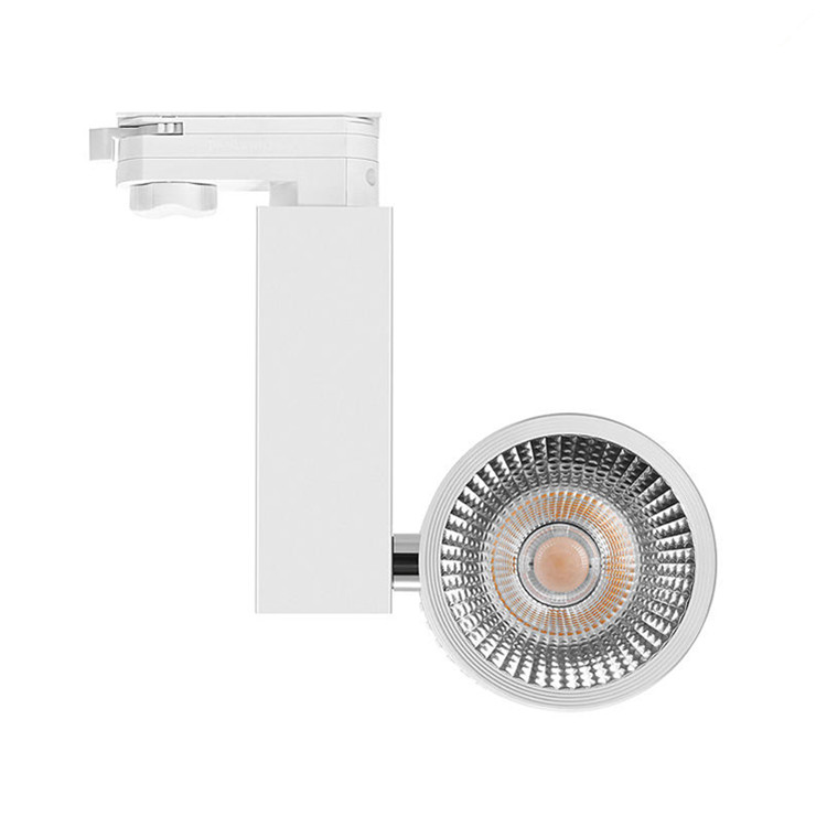 IP20 Aluminum 20W/30W/40W 3000K LED COB LED Track Light