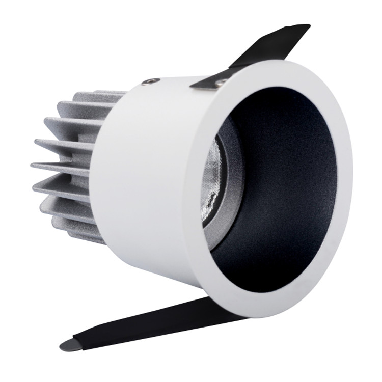IP44 round 7watt Adjustable Hotel LED COB Recessed Downlight