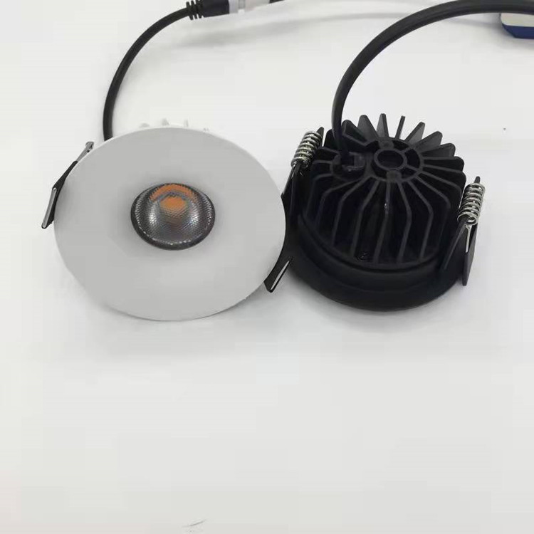 IP54 fixed compact design recessed led cob downlight 7watt