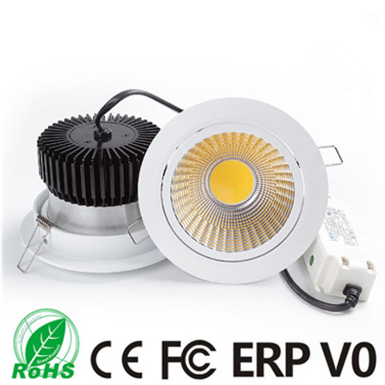 Manufacturer Professional 20W 3000K led Recessed Downlight