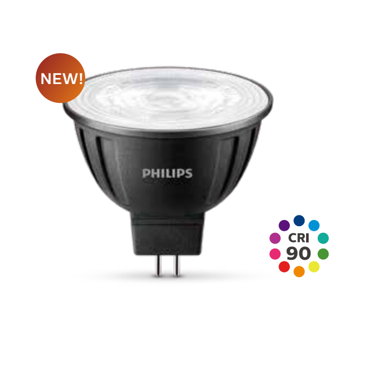 MASTER LED 7W 2700K MR16 36D 12V dim