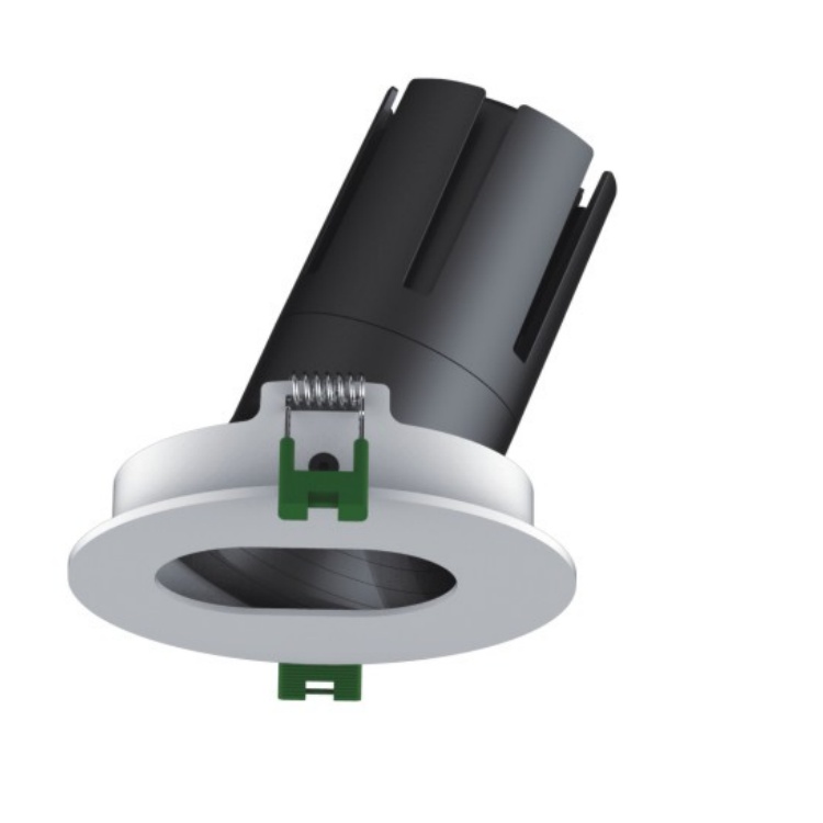 Pin slot Adjustable Recessed Led Spot Fixture 12w Led Downlight