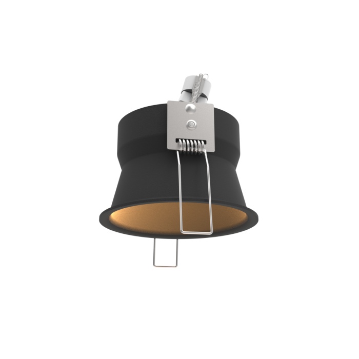 Tiltable deep MR16 or gu10 recessed downlight